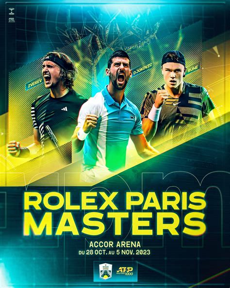 rolex paris master tv|tennis master paris 2023.